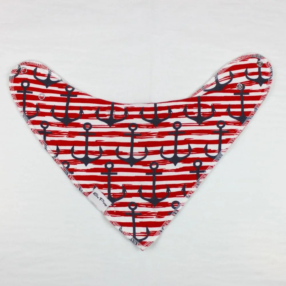 So Peep Lot of 3 Baby Bandana Organic Cotton Bibs